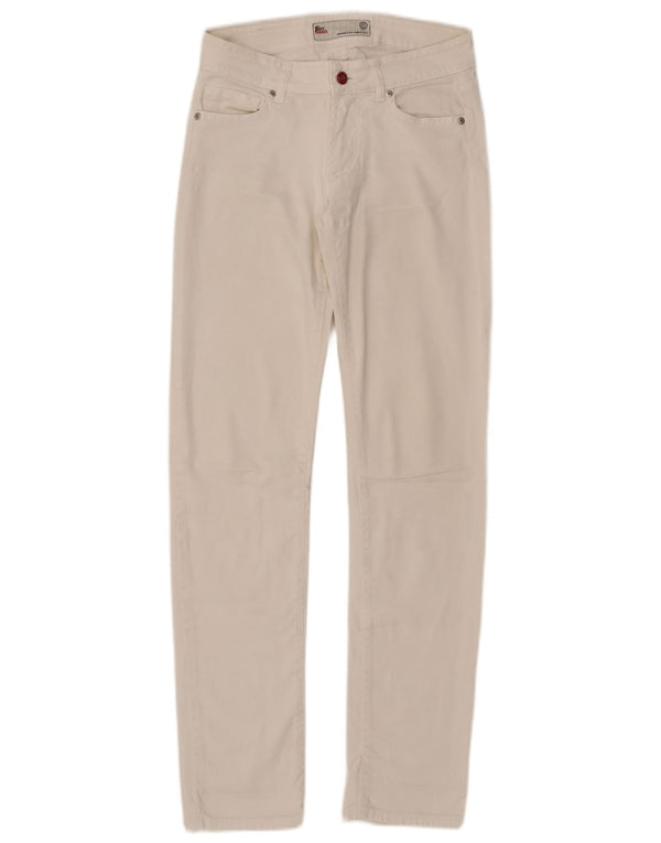 Blugi subțiri Roy Rogers pentru femei IT 41 Medium W27 L31 Bumbac alb