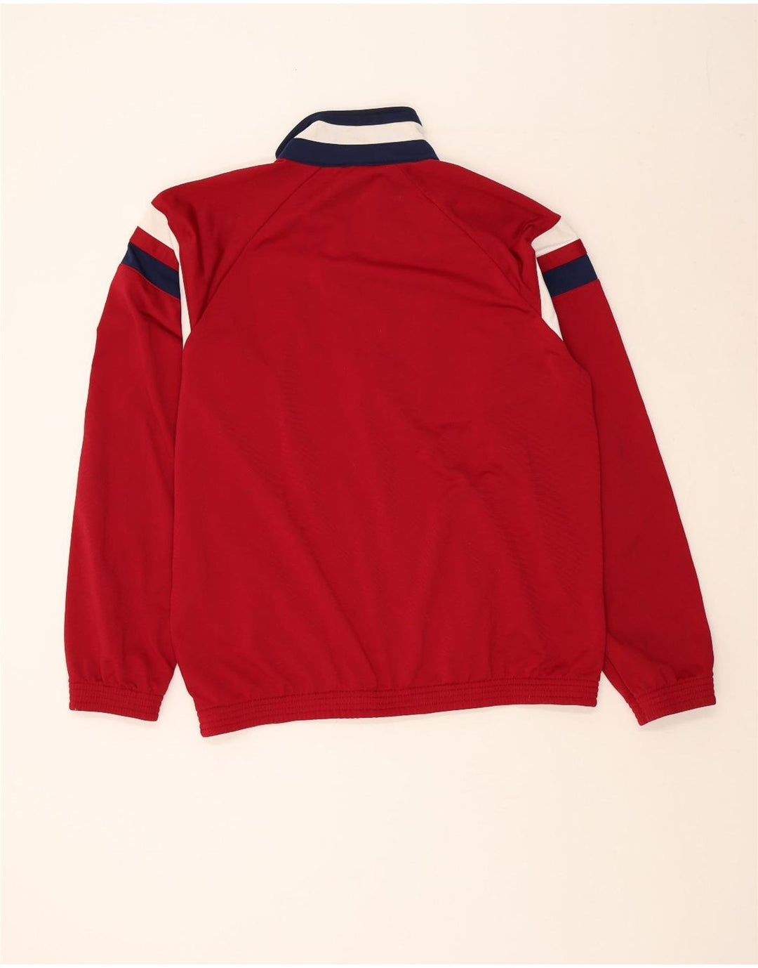 ERREA Mens Tracksuit Top Jacket 2XL Red Colourblock Polyester Vintage Errea and Second-Hand Errea from Messina Hembry 