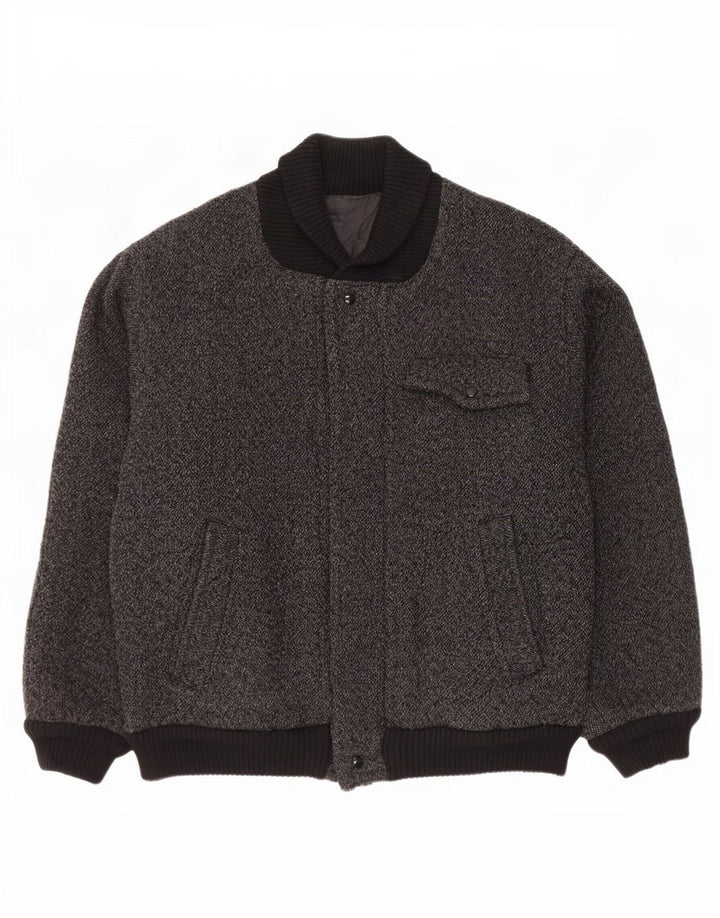 Bomber vintage pentru bărbați UK 40 Large Black