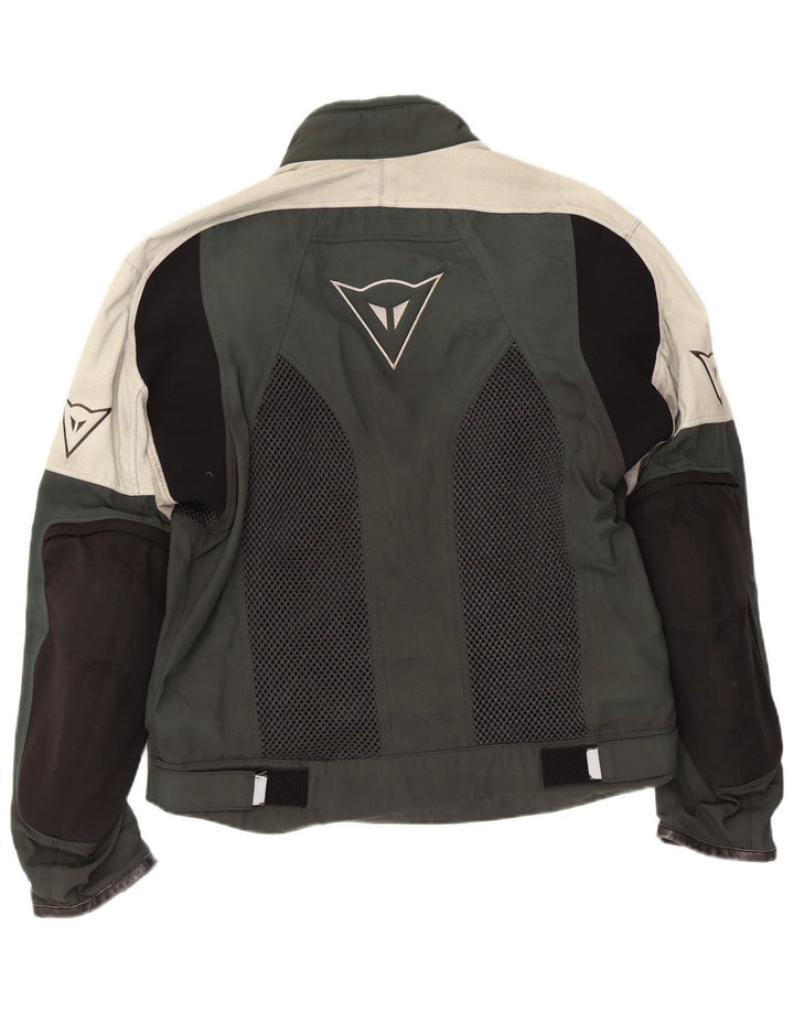 Jachetă Dainese Graphic Racer pentru femei EU 52 Gri mediu din nailon color bloc