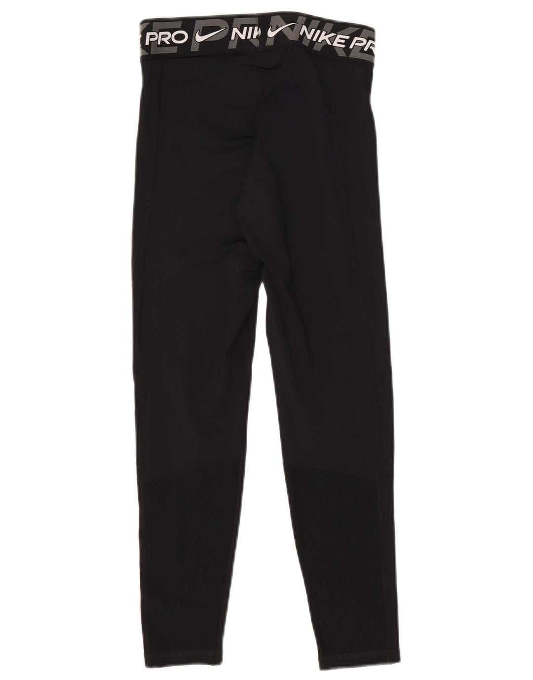 Leggings Nike Dri Fit Graphic pentru femei UK 10 Poliester negru mic