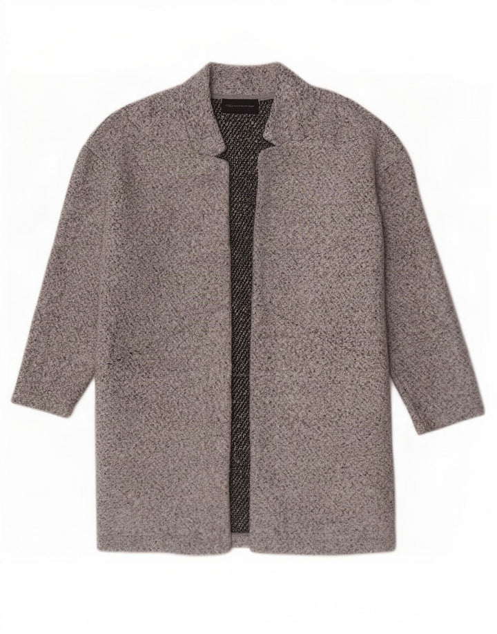 Palton deschis pentru femei Marks & Spencer UK 12 Poliester mediu gri