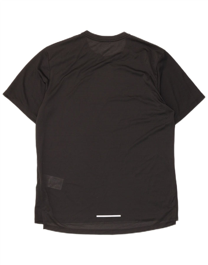 Tricou Nike Dri Fit pentru bărbați Top Mediu Negru Poliester