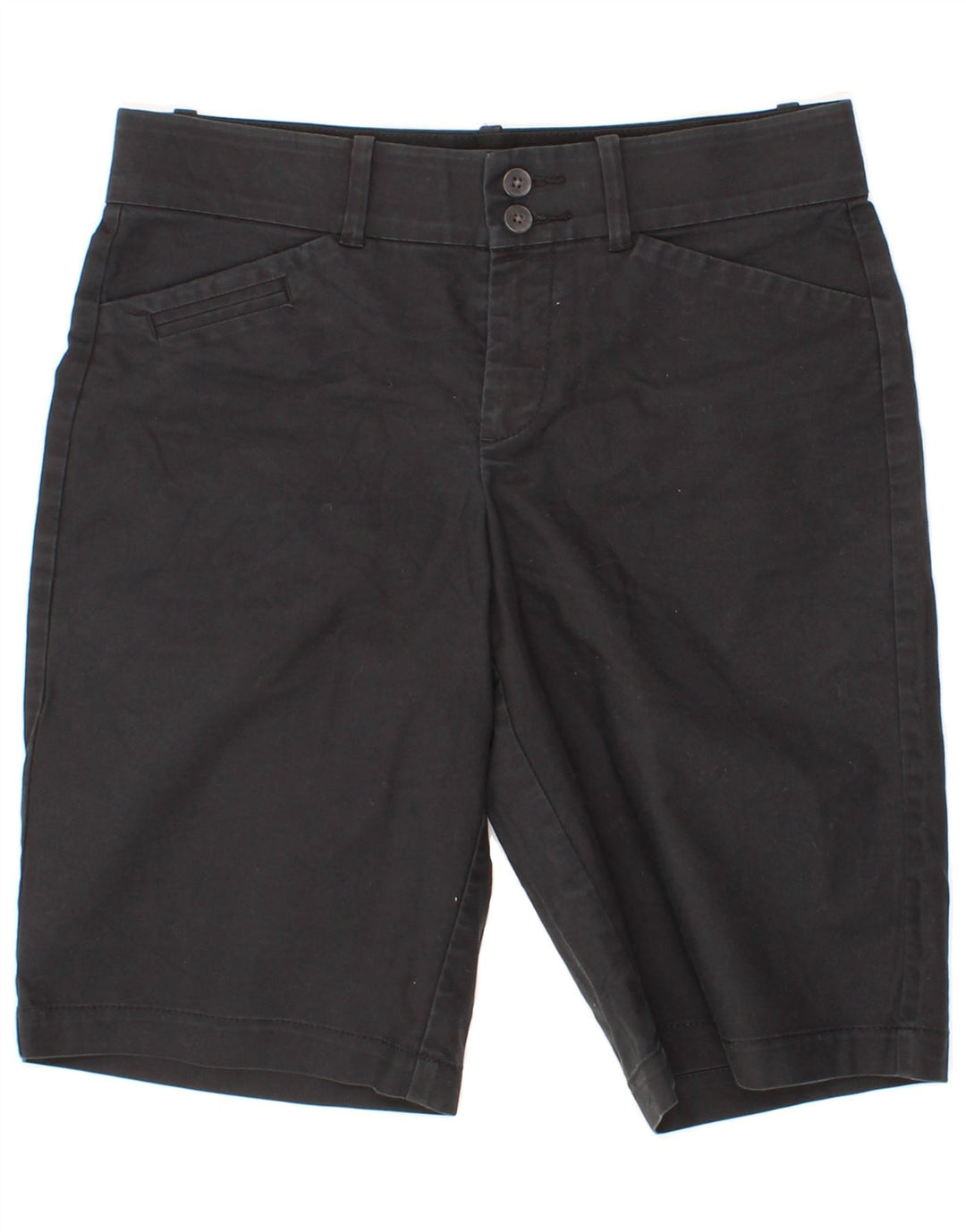 DOCKERS Womens Casual Shorts US 4 Small W27  Black Cotton Vintage Dockers and Second-Hand Dockers from Messina Hembry 