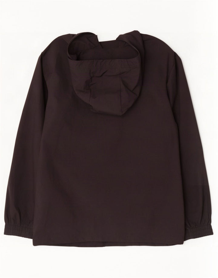 Jachetă de ploaie cu glugă Adidas pentru bărbați UK 44 2XL Poliester negru