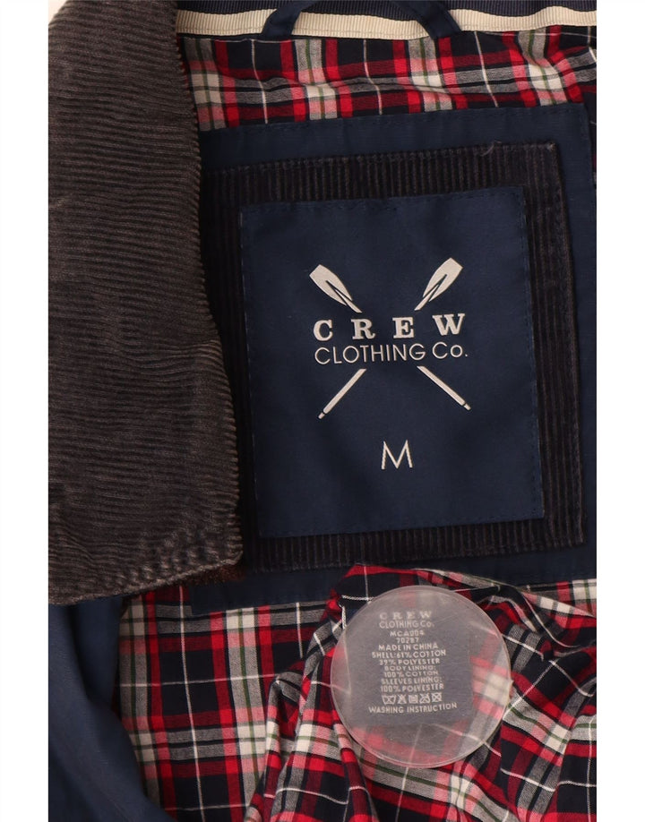 CREW CLOTHING Jachetă pentru bărbați UK 38 Bumbac albastru mediu