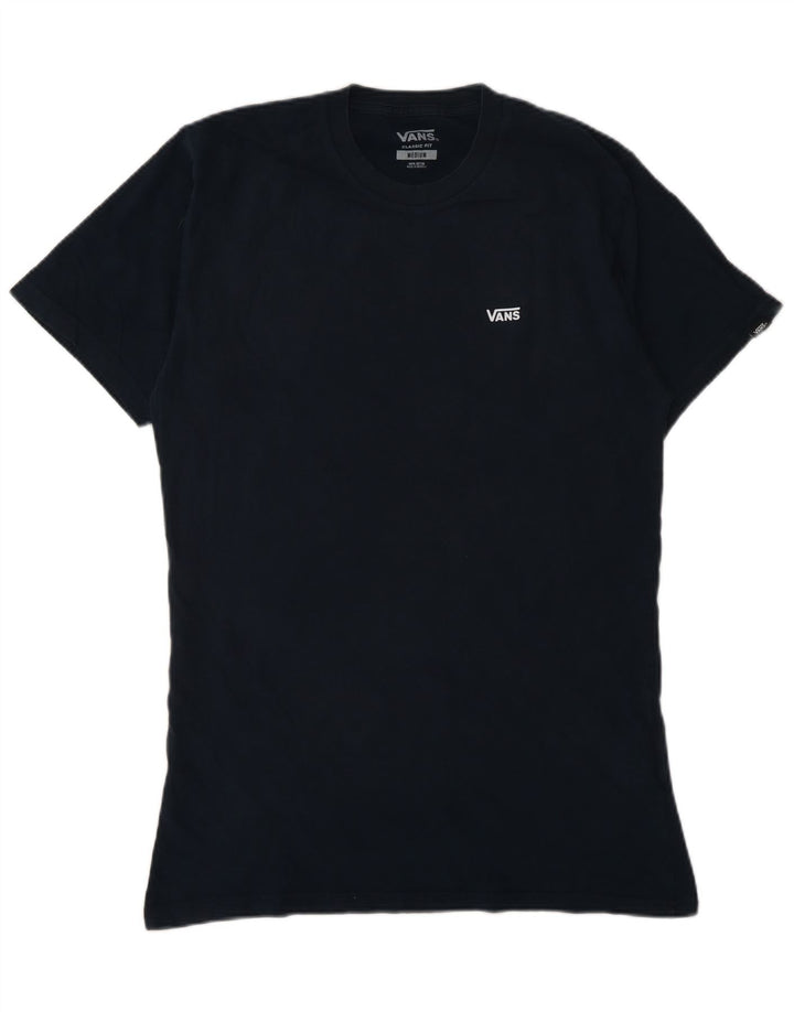 Tricou Vans Classic Fit pentru bărbați Top mediu din bumbac bleumarin