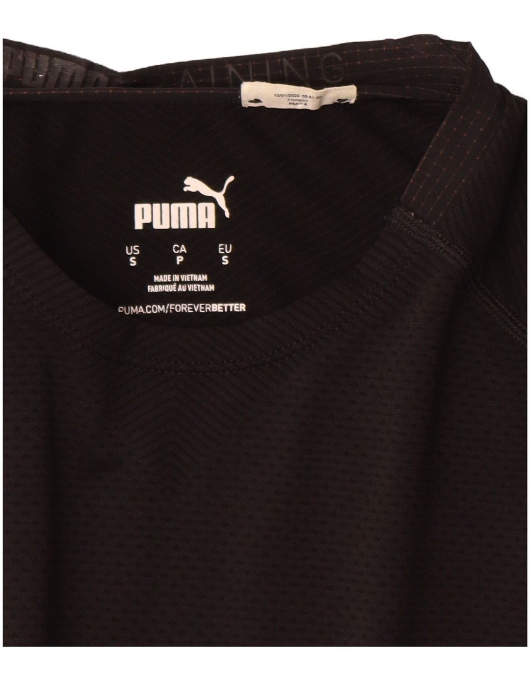 Tricou pentru bărbați Puma Top Small Negru