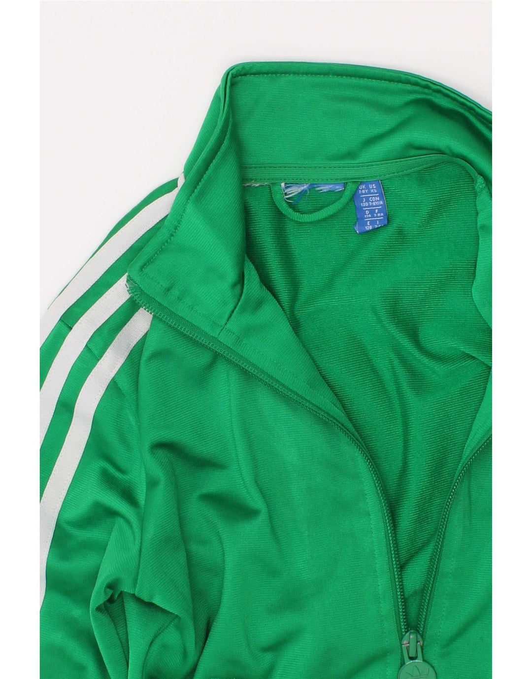 Jachetă de top pentru trening cu grafic pentru băieți Adidas 7-8 ani Poliester verde