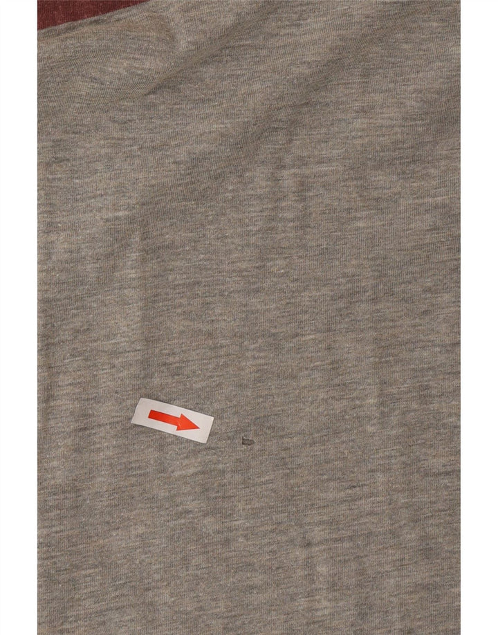 Tricou pentru bărbați Puma Top Medium Gri din bumbac color bloc