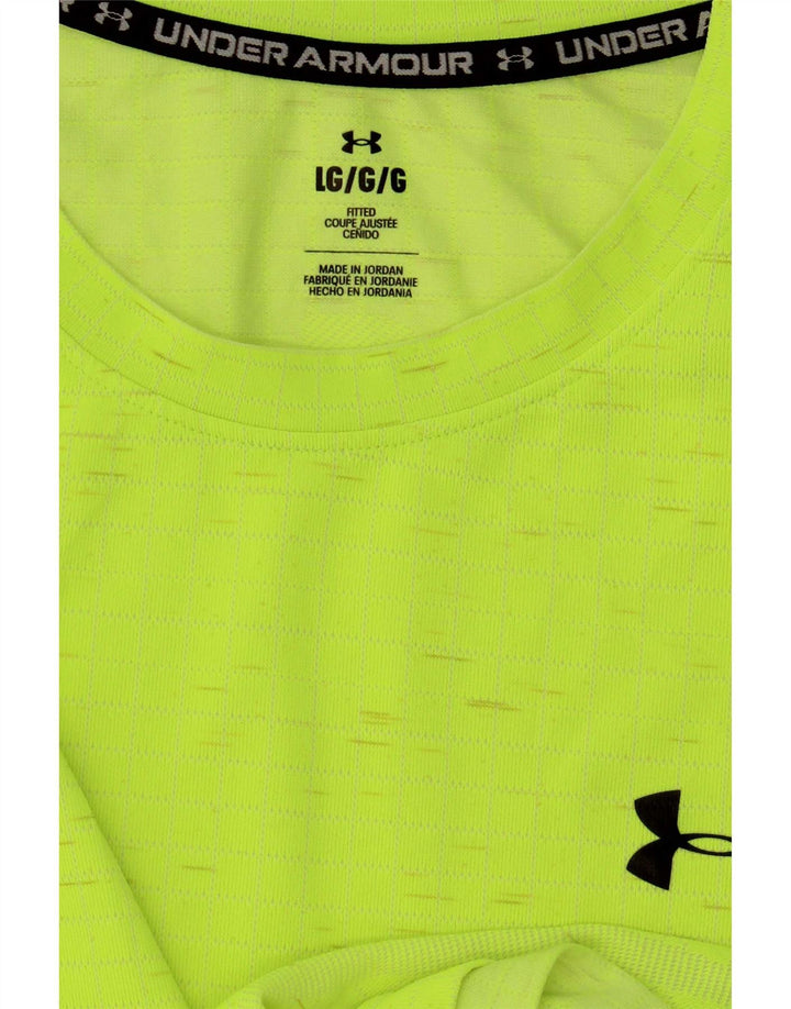 Tricou Under Armour pentru bărbați Top mare pete galbene