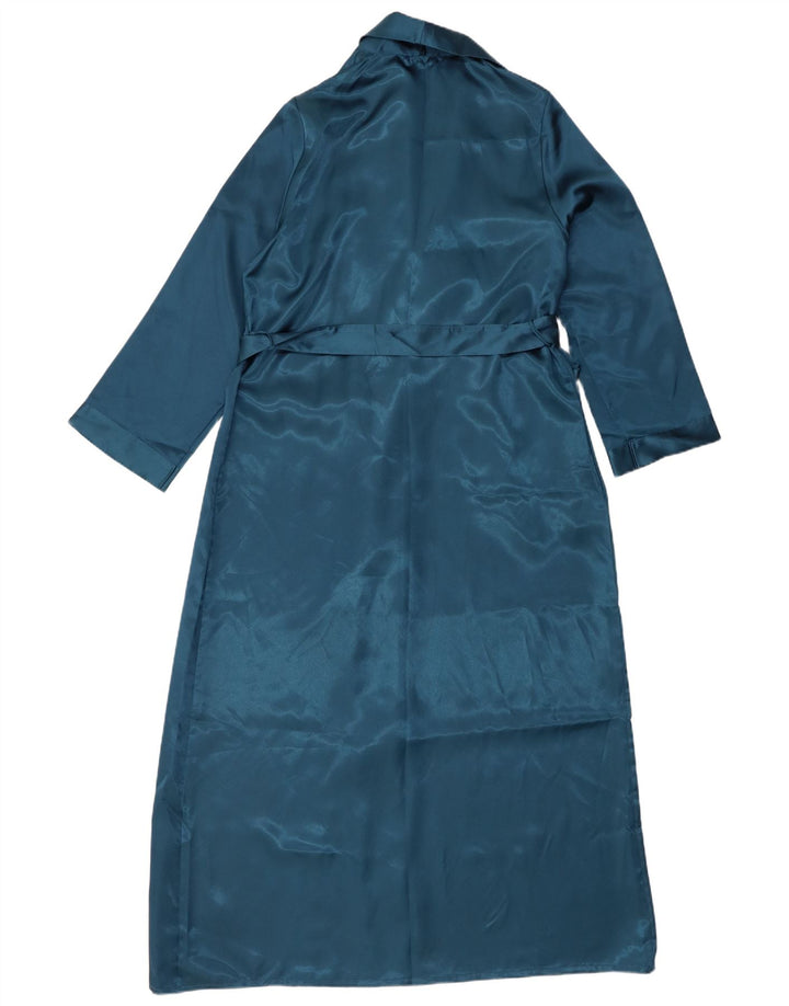 Rochie Maxi pentru femei Marks & Spencer Robe UK 8/10 Poliester albastru mic
