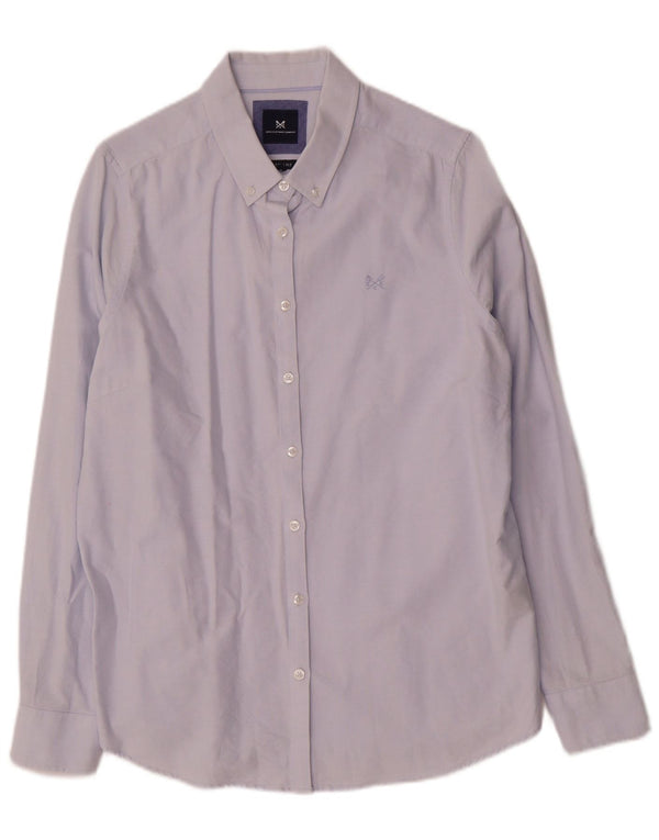 Crew Clothing Cămașă Classic Fit UK 14 Bumbac albastru mare