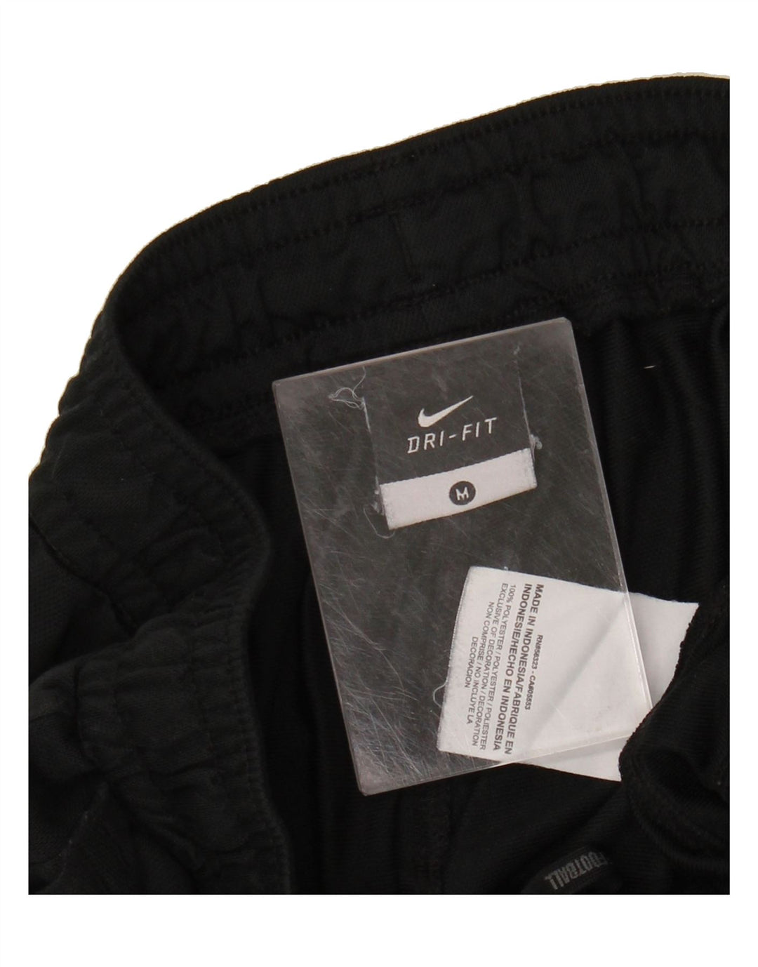 NIKE Mens Dri Fit Tracksuit Trousers Medium  Black Polyester Vintage Nike and Second-Hand Nike from Messina Hembry 