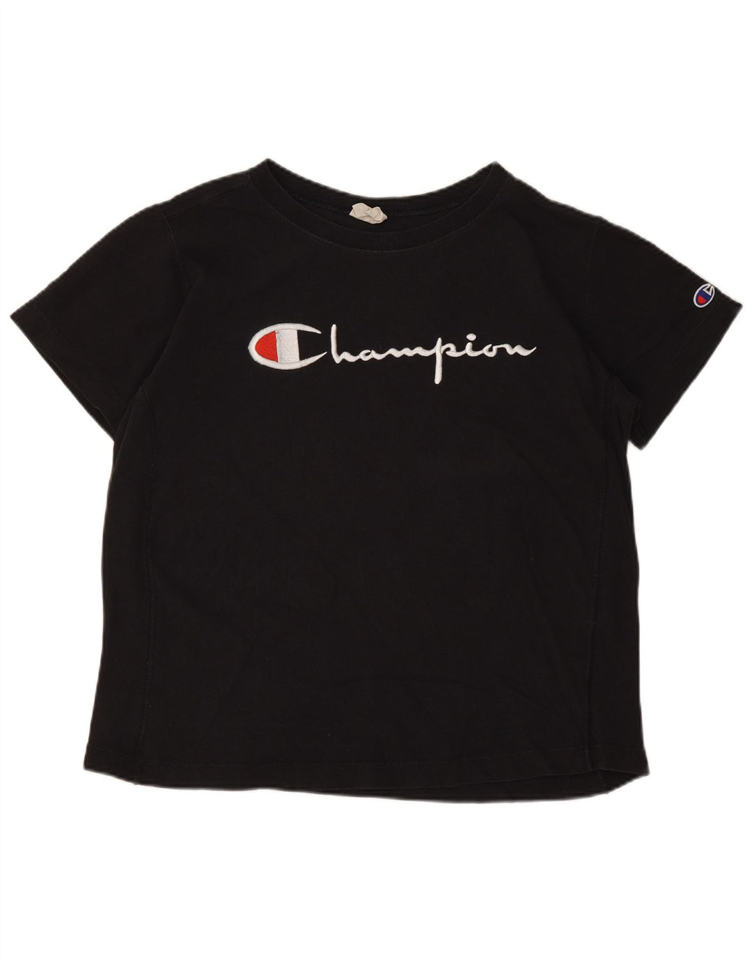 Tricou grafic Champion pentru femei Top UK 10 Small Black