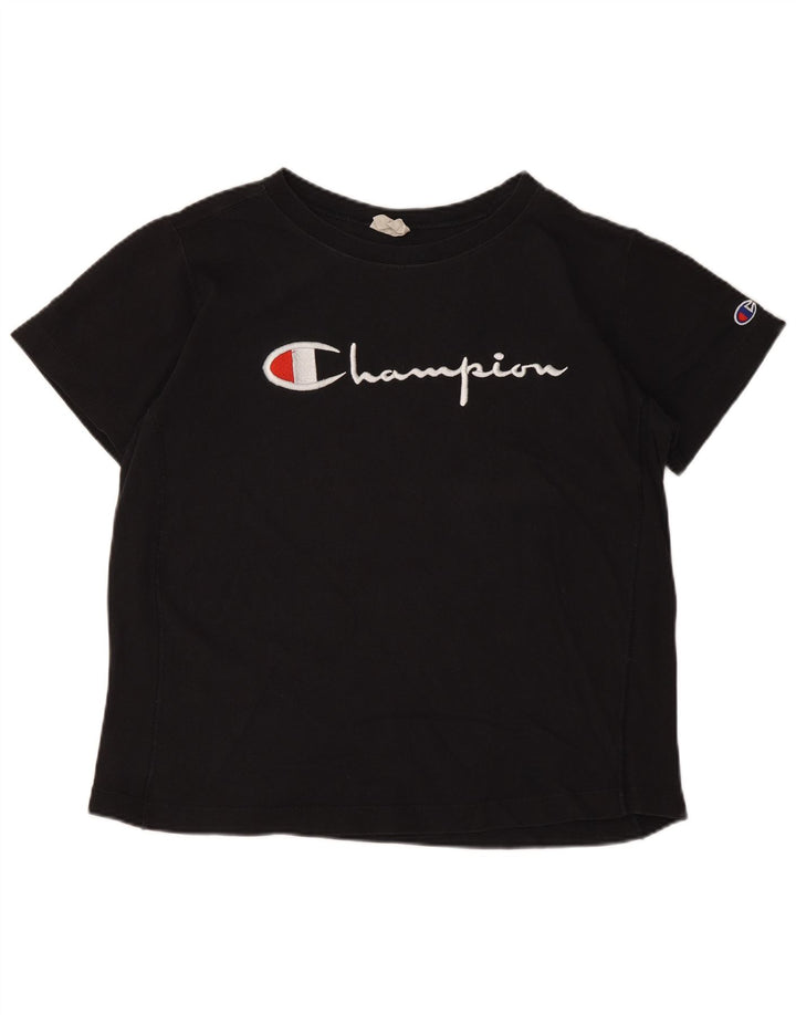 Tricou grafic Champion pentru femei Top UK 10 Small Black