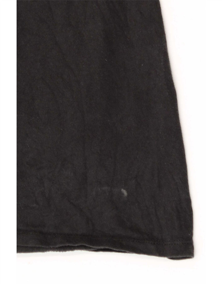 Tricou grafic Nike Womens Athletic Cut Top UK 14 Medium Negru