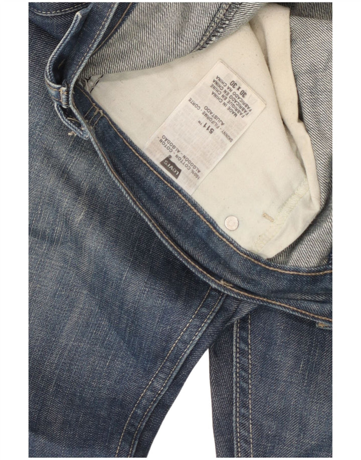 Blugi slim pentru femei Levi's W30 L30 bumbac albastru