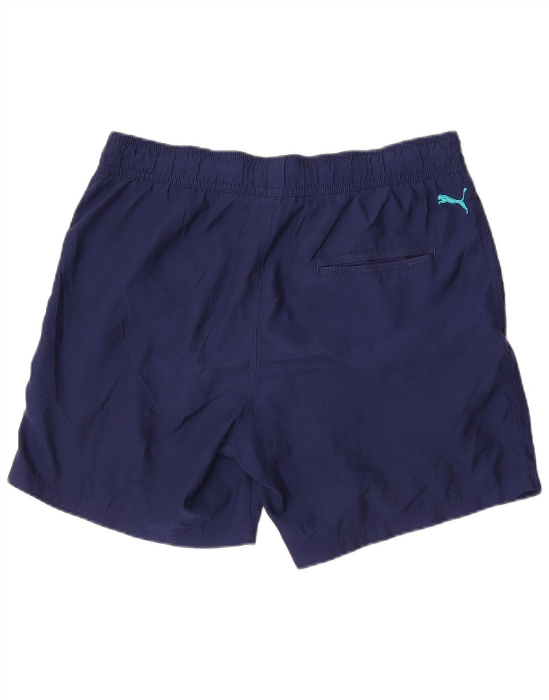 Pantaloni scurți sport grafic Puma pentru bărbați, mari, albastru, poliester