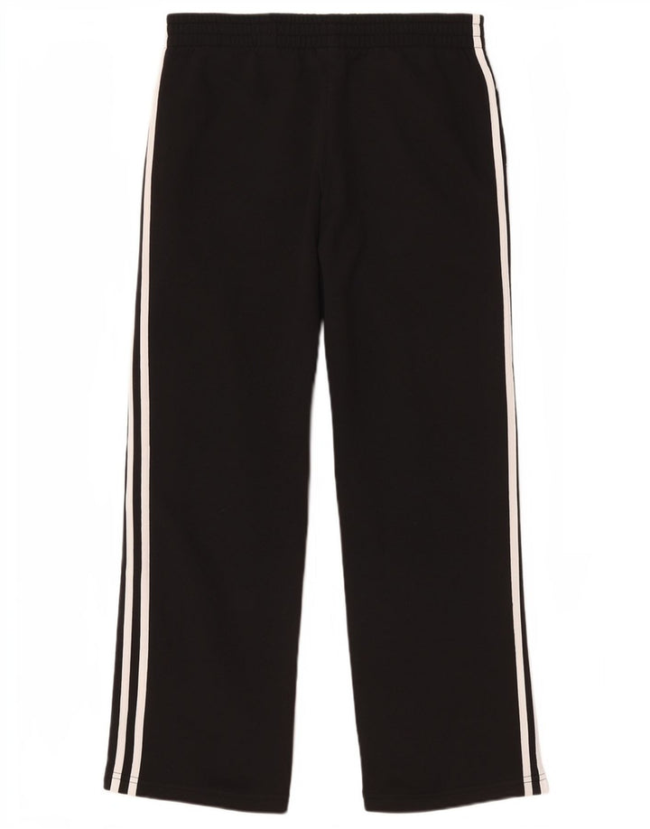 Pantaloni de trening Adidas baieti 9-10 ani poliester negru