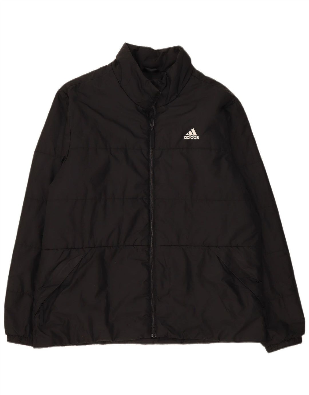 Jachetă căptușită pentru bărbați Adidas UK 42 XL Poliester negru