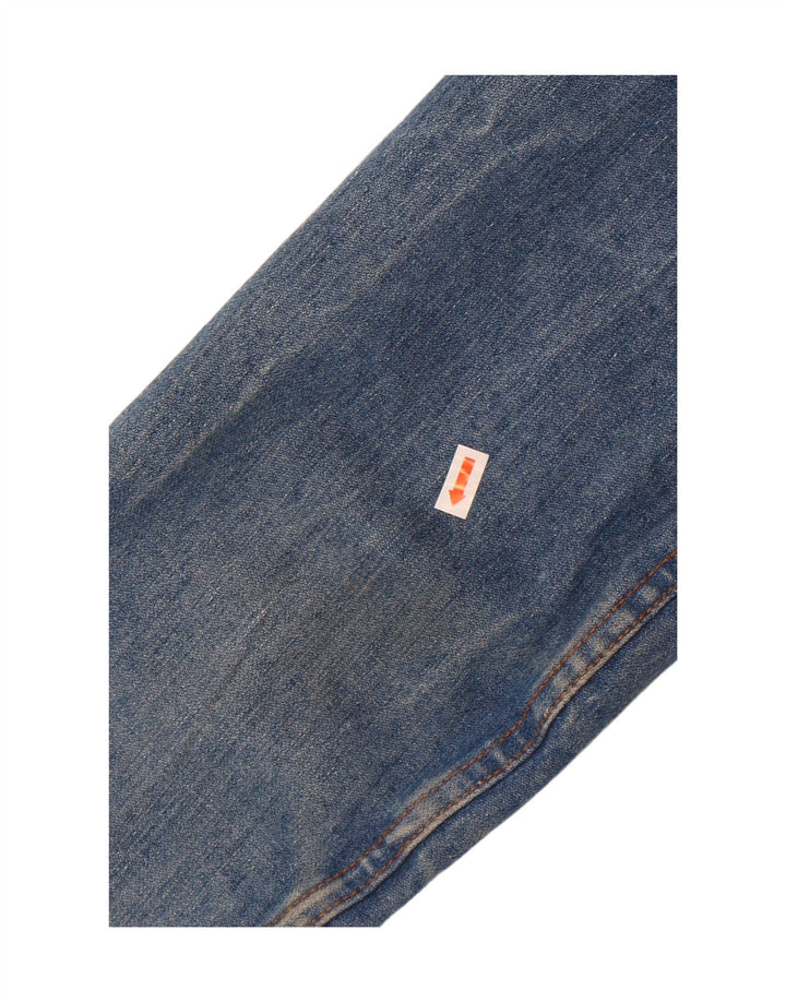 VINTAGE Girls Denim Jacket 10-11 Years Blue Vintage Vintage and Second-Hand Vintage from Messina Hembry 