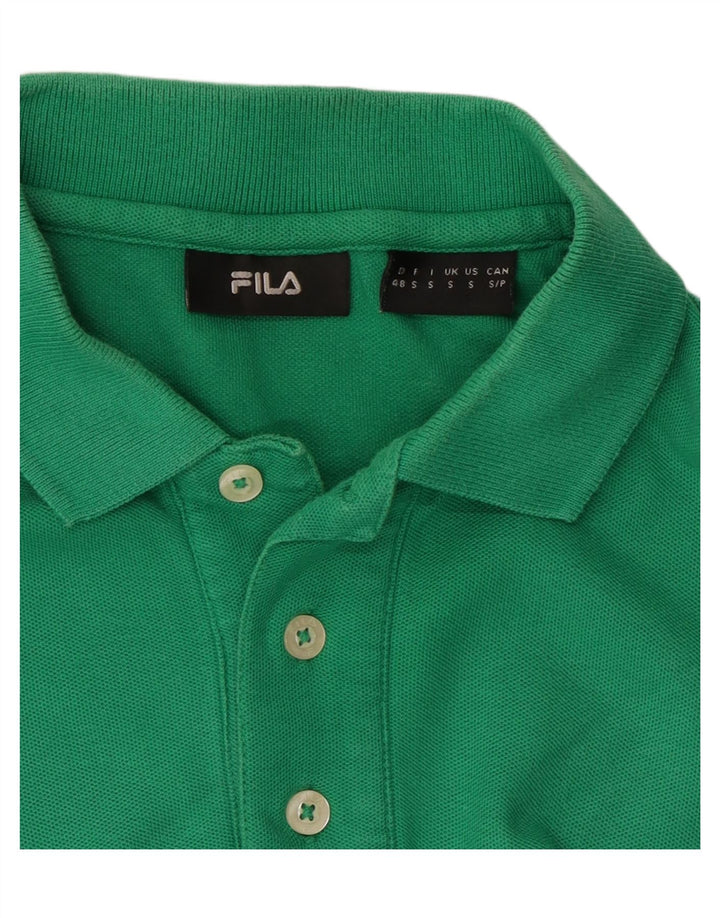 Tricou polo pentru bărbați FILA Mic Verde
