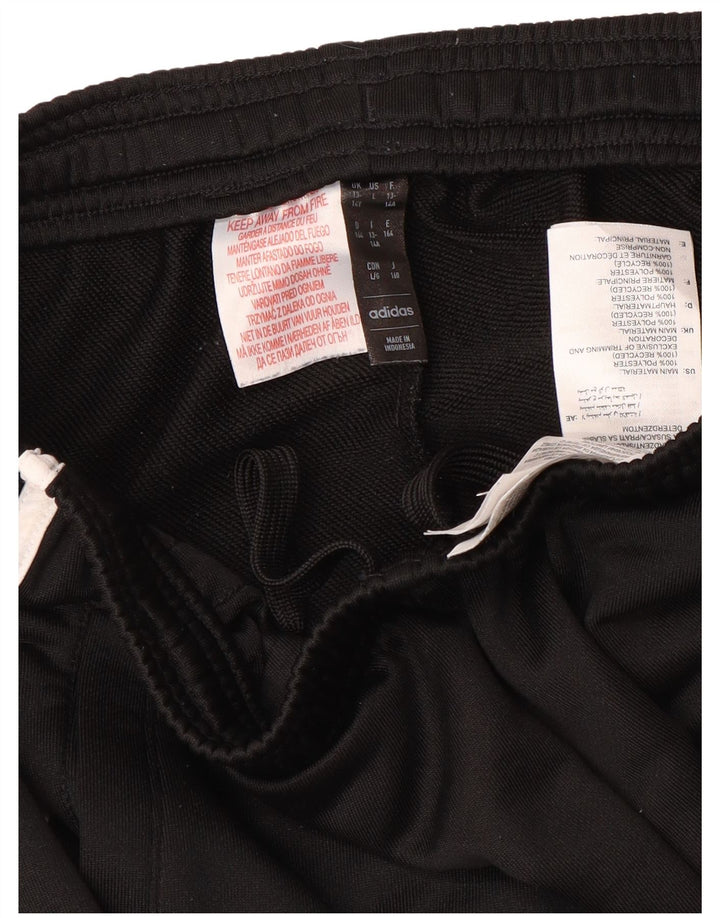 Pantaloni de trening Adidas Aeroready pentru baieti 13-14 ani poliester negru