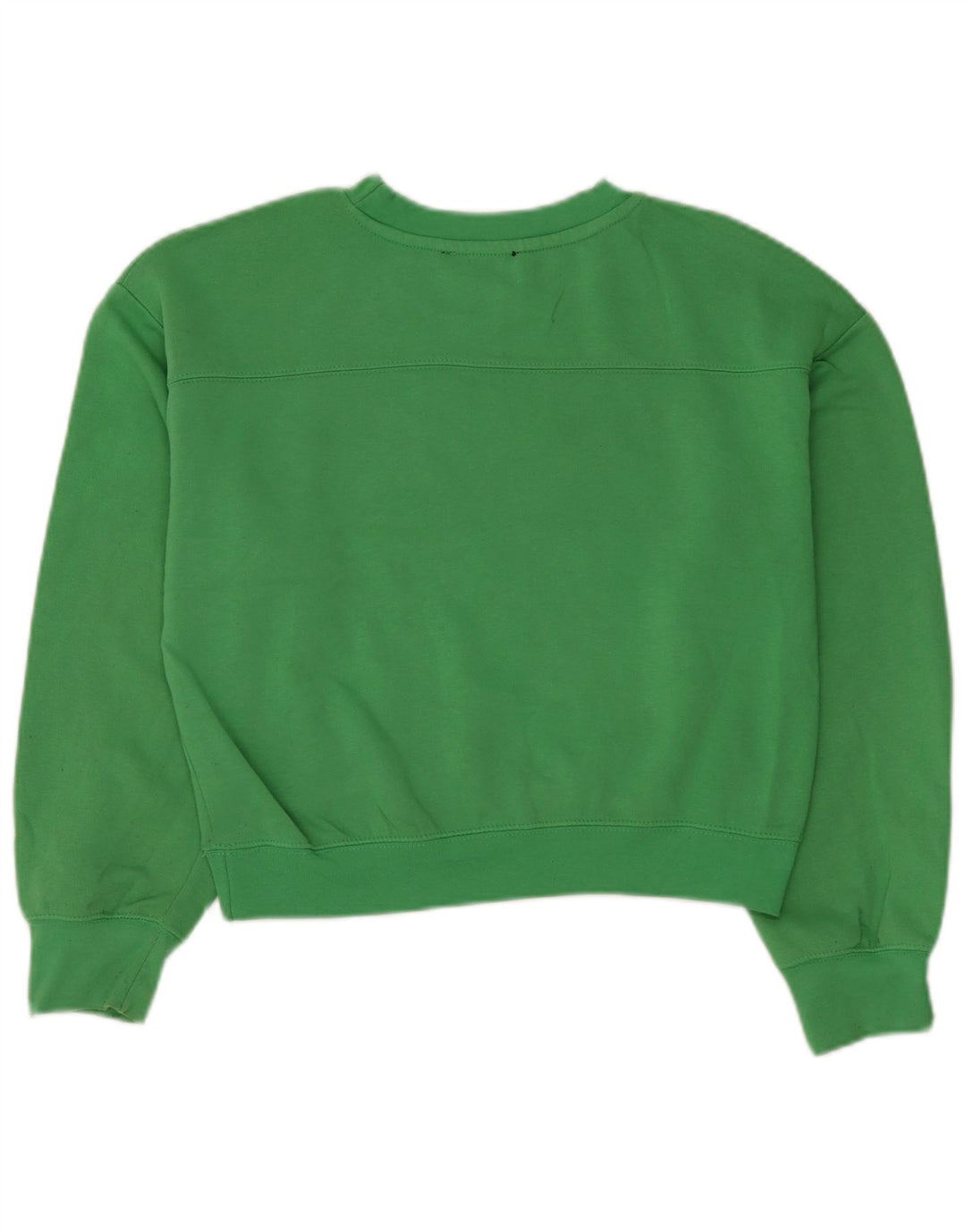 Pulover de hanorac oversized pentru femei Zara UK 10 Poliester verde mic