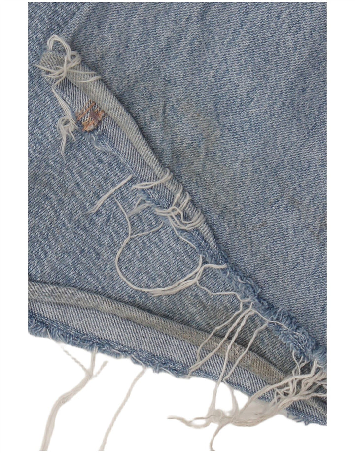 Blugi cu talie înaltă pentru femei Zara EU 38 Mici L28 L33 Bumbac albastru