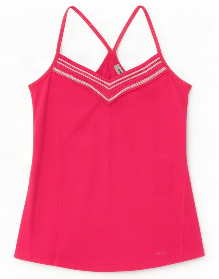 Gas Womens Cami Top UK 12 Medium Pink Bumbac