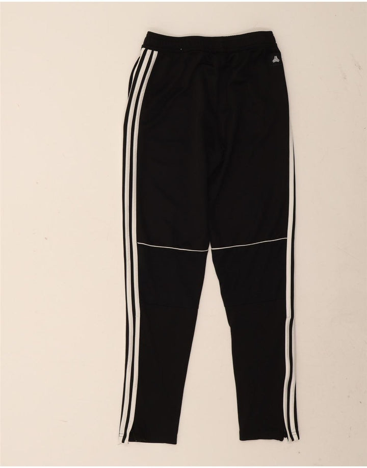 Pantaloni de trening Adidas baieti 13-14 ani poliester negru