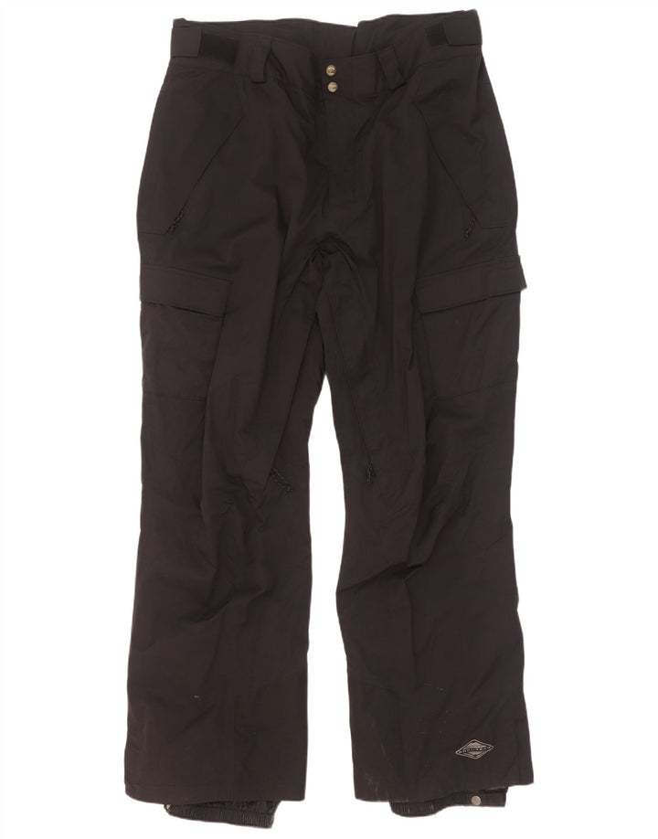 Pantaloni de schi Columbia Omni-Tech Cargo pentru bărbați XL, nailon, negru