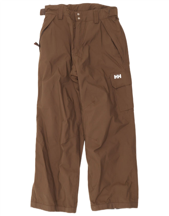 Helly Hansen Pantaloni drepti pentru bărbați cargo mari L34 L32 poliester maro