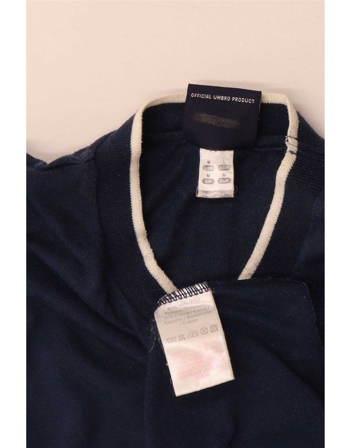 Umbro Tricou Bărbați Top Mediu Bleumarin Poliester