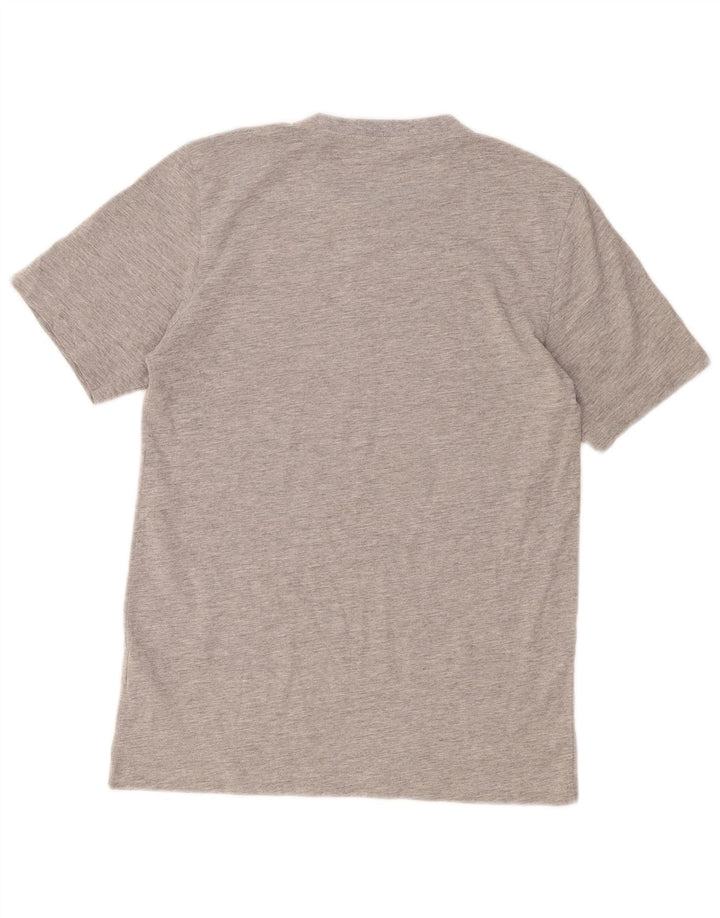 Tricou grafic pentru bărbați Adidas Top mic, gri, bumbac