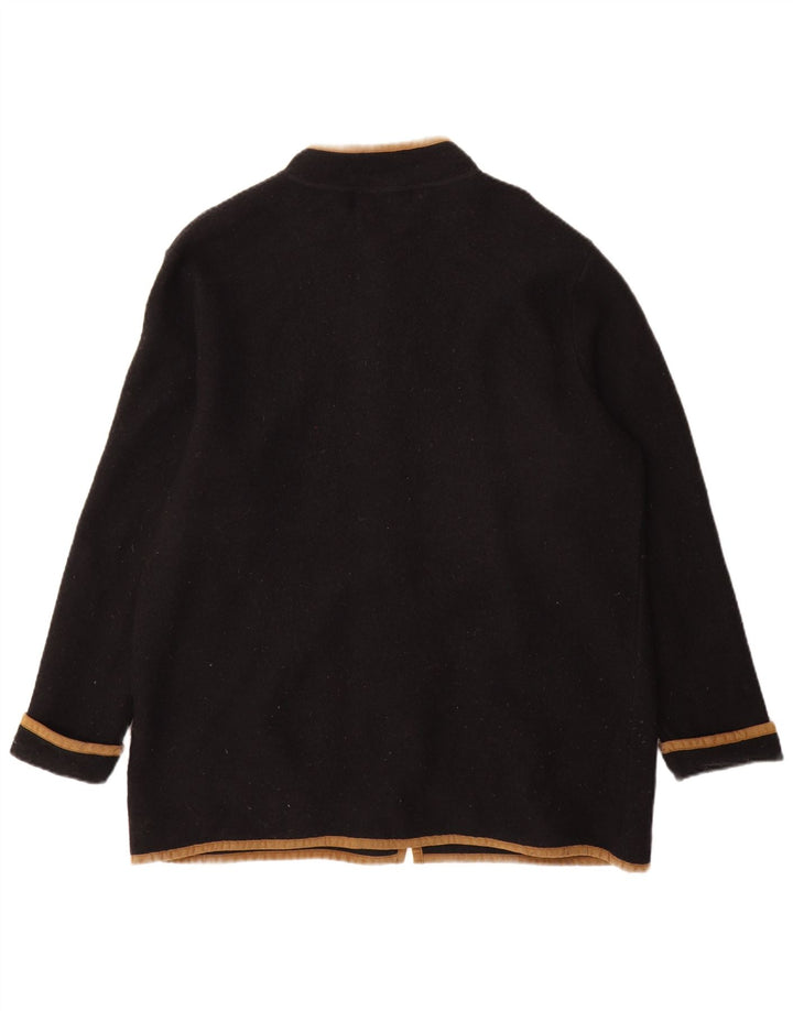 Pardesiu pentru femei Orvis UK 16 Lână mare neagră