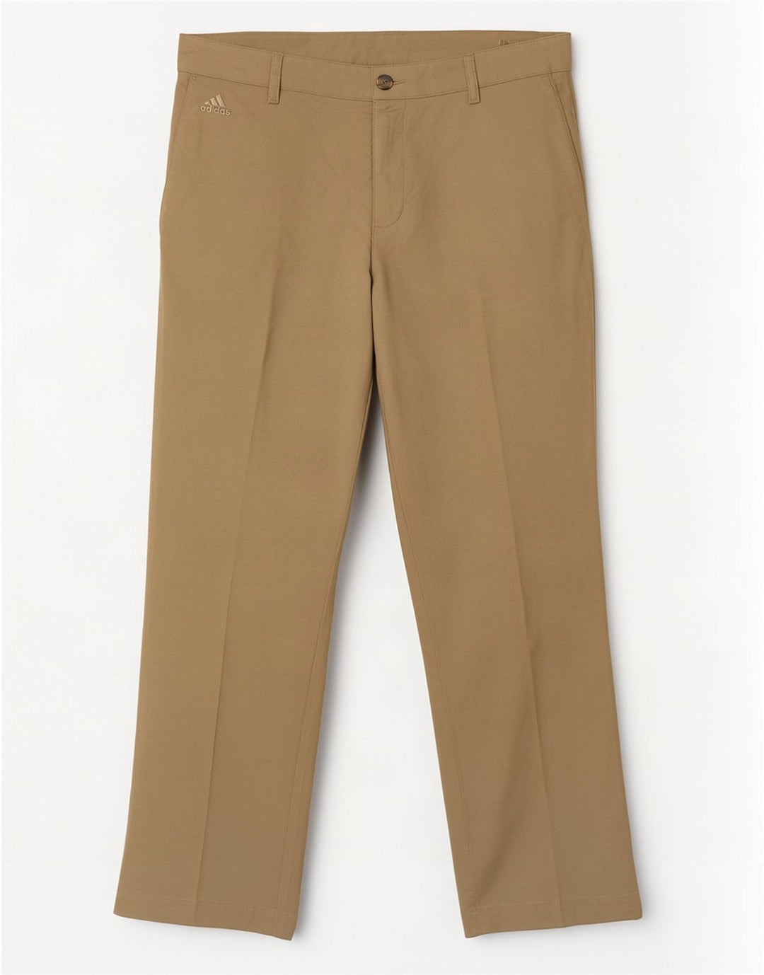 Pantaloni chino Climalite drepti pentru bărbați Adidas W34 L30 poliester bej