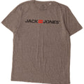 Tricou grafic Jack & Jones pentru bărbați Top mare din bumbac gri