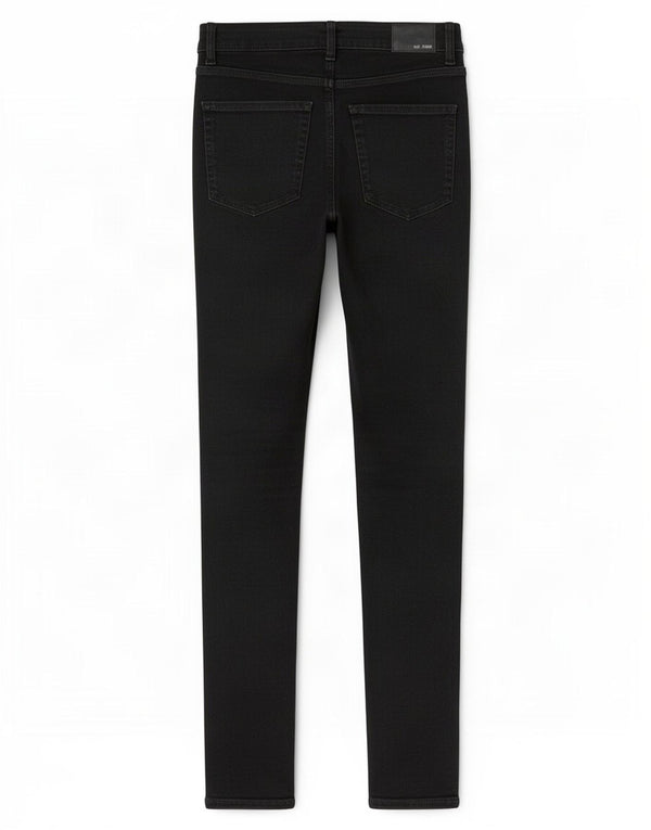 Marks & Spencer blugi skinny pentru femei Ivy UK 10 mic W27 L28 bumbac negru