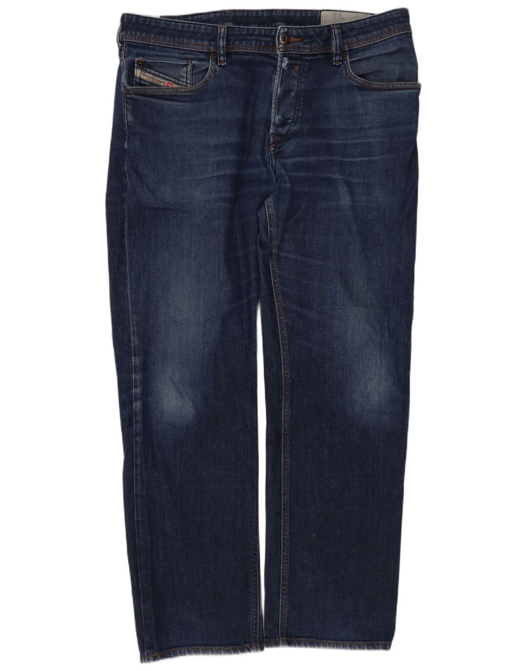 Diesel Bărbați Waykee Regular Straight Jeans W34 L28 Blue Bumbac