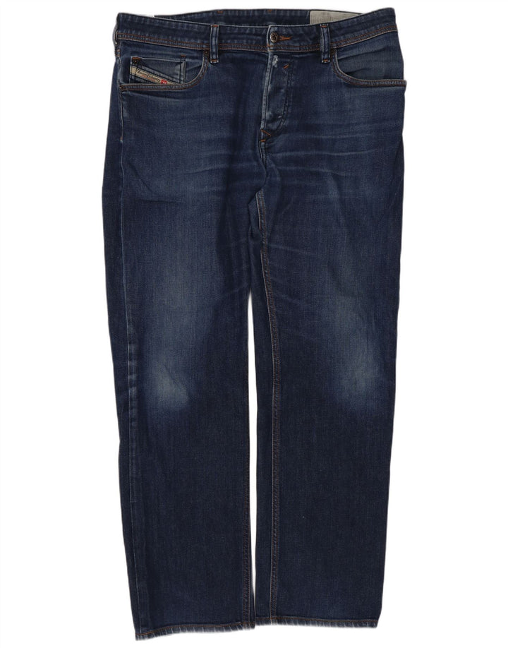 Diesel Bărbați Waykee Regular Straight Jeans W34 L28 Blue Bumbac