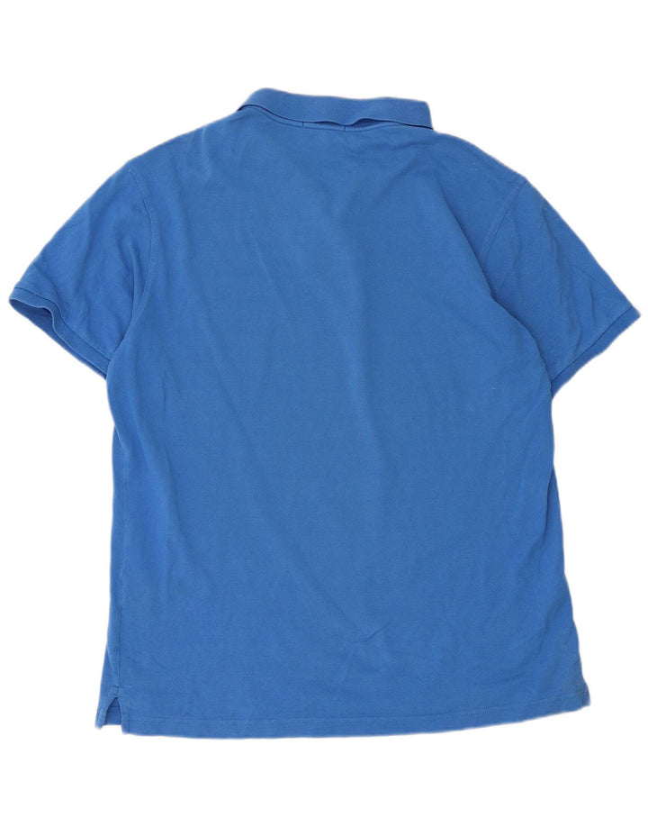Tricou polo pentru bărbați Gant, mare, albastru, bumbac