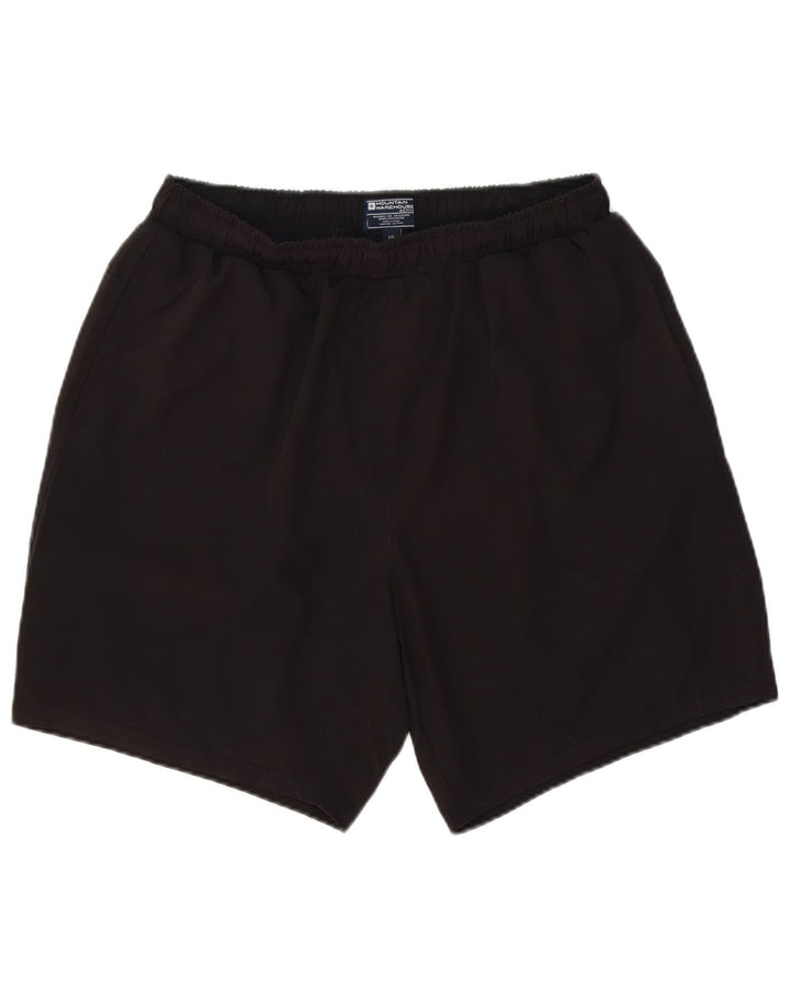 Pantaloni scurți sport pentru bărbați Mountain Warehouse Poliester negru mare