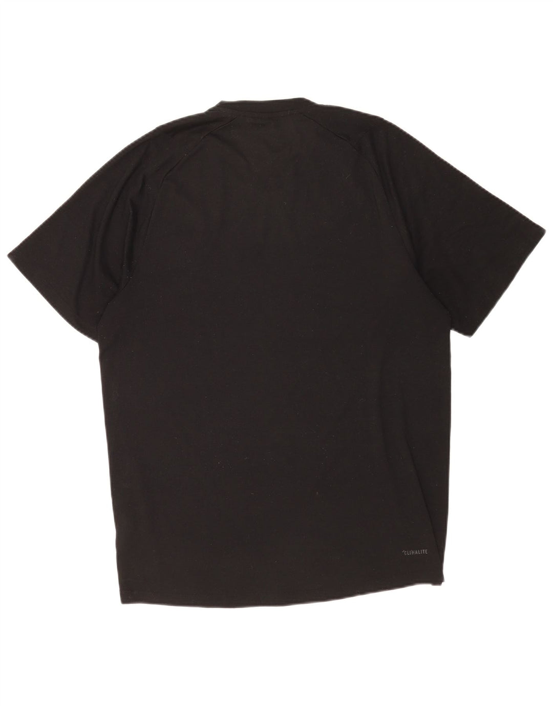 Tricou ADIDAS Climalite pentru bărbați, poliester mediu negru