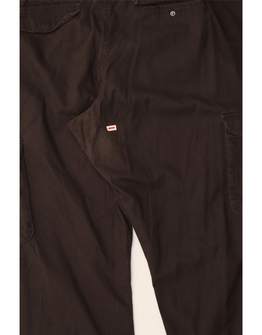 LEE Mens Straight Cargo Trousers W42 L30 Khaki Cotton Vintage Lee and Second-Hand Lee from Messina Hembry 