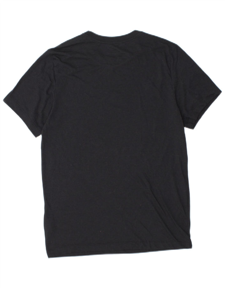 Tricou grafic Nike Dri Fit pentru bărbați Top mic poliester negru