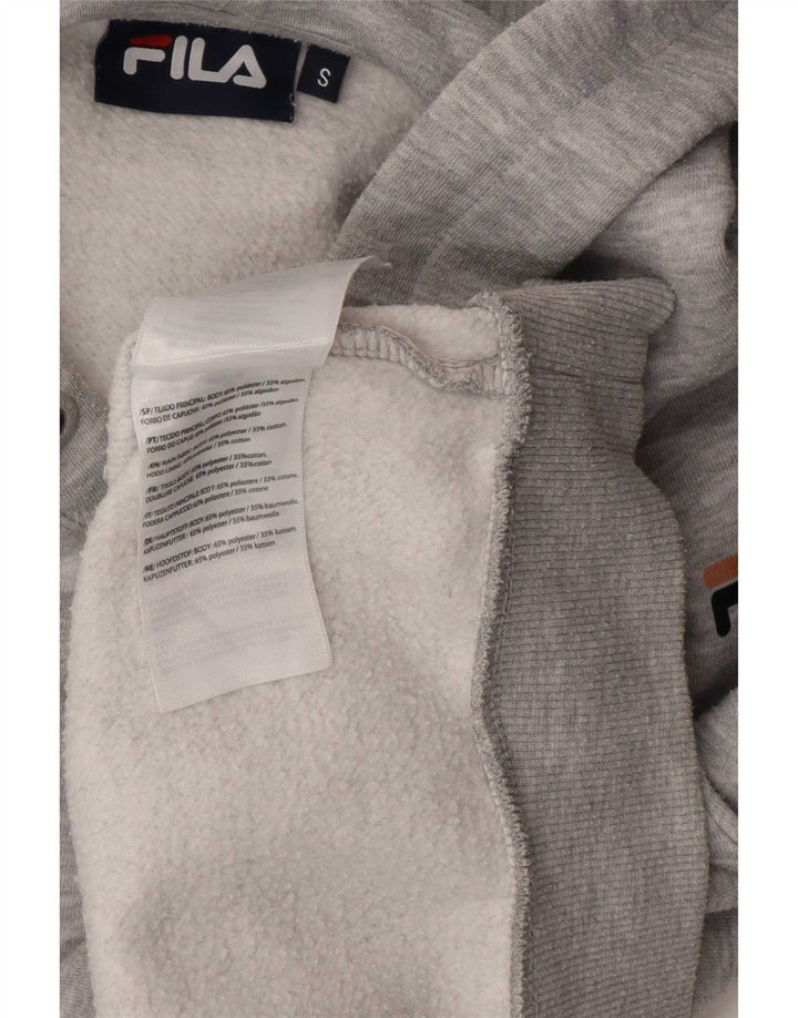 Pulover supradimensionat pentru femei Fila UK 10 Poliester gri mic
