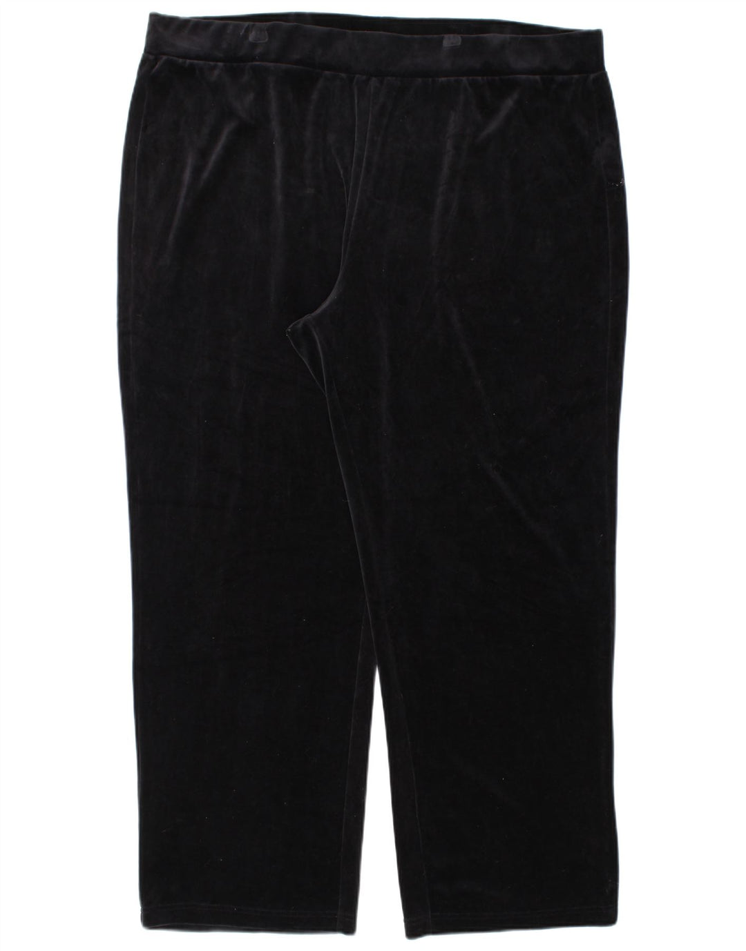 Pantaloni de trening din velur RALPH LAUREN UK 22 3XL Bumbac negru