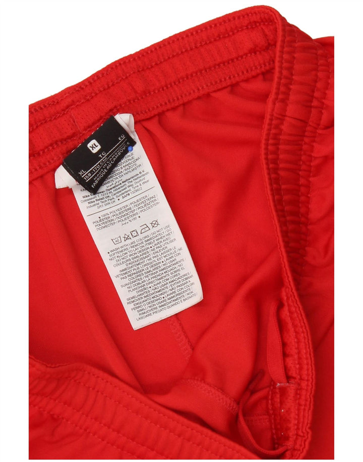 Pantaloni scurți sport Nike băieți 13-14 ani XL poliester roșu